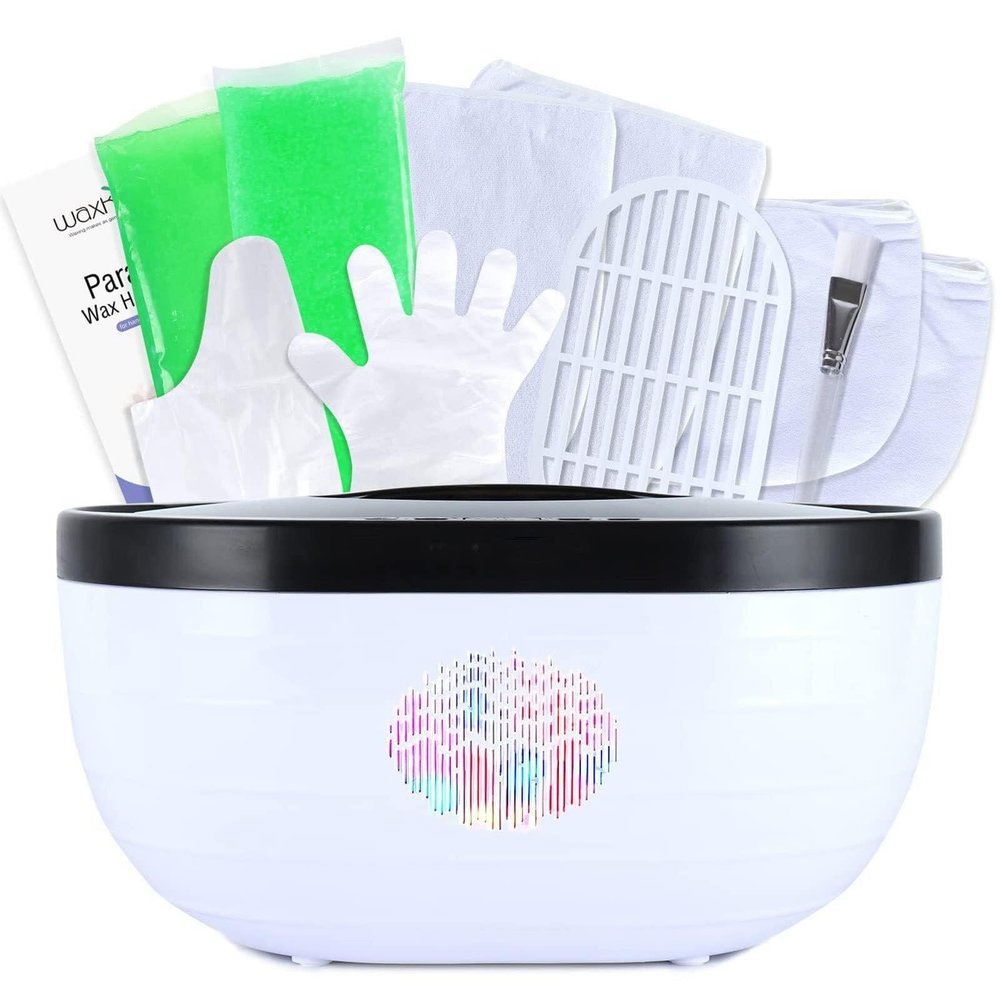 Hand and Foot Paraffin Bath, 3 Liter Machine Kit, Temperature Regulation 24 Hour Warmth, for Moisturizing and Renewing Skin Relieving Fatigue
