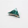QERTYHJK Green Hairpin Starry Sky Triangle Female Grabbing Clip Top Hair Jewelry view 3
