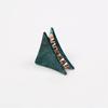 QERTYHJK Green Hairpin Starry Sky Triangle Female Grabbing Clip Top Hair Jewelry view 4