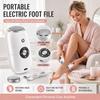 Compact Automatic Foot Pedicure Grinder, Electric Foot Callus Remover, Rechargeable Cordless Foot Grinder with Grinding Heads (2PCS) view 2