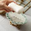 QERTYHJK Ceramics Five Piece Set Washing Tools Home Soap Dispenser Toothbrush Holder Bathroom Toiletry view 4