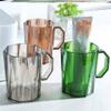 QERTYHJK Mouthwash Cup Household Toothbrush Brushing Washing Tooth Cylinder Water view 2