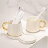 QERTYHJK Washing Cup Ceramic Mouth Set Couple Toothbrush Rack Household Brushing Teeth view 3