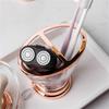 QERTYHJK Bathroom Five-piece Set Toothpick Box Couple Toothbrush Holder Kit Soap Dispenser Cotton Swab Tissue Boxes view 2