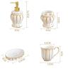 QERTYHJK Bathroom Supplies Ceramic Toothbrush Holder/mouthwash Cup/Lotion Bottle/Bathroom Decoration view 2