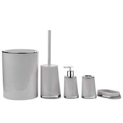 QERTYHJK Toothbrush Shelf Bathroom Set Items Soap Box Trash Can Household