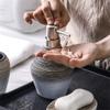 QERTYHJK Toothbrush Dispenser Mouthwash Cup Retro Handmade Ceramic Bathroom Toilets Accessories Storage Sets Decoration view 3