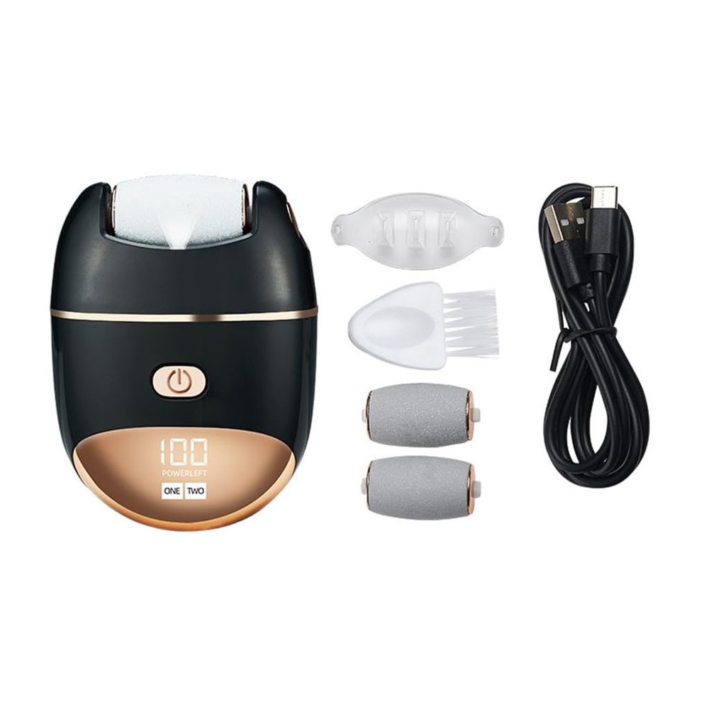 BNISRGLD Digital Display Calluses Removal Mini Automatic Foot Trimmer Set