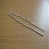 1 Wire Silver Plated Metal Hair Pin DIY Veil Craft Supplies Bridal Wedding Party view 1