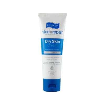 rosken M Dry Skin Repair Dry Skin cream 75ml doubles skin moisturiser in 4 days