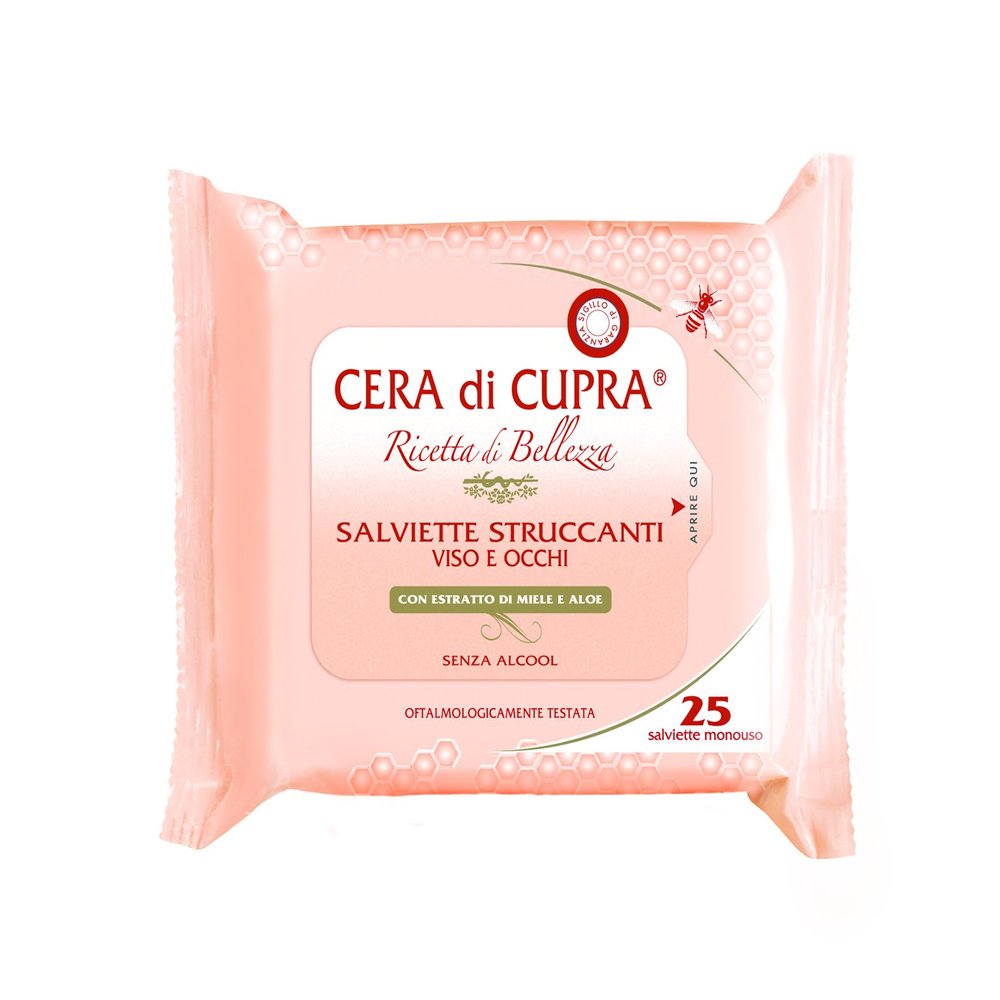 Cera Di Cupra Facial Make-up Remover Wipes
