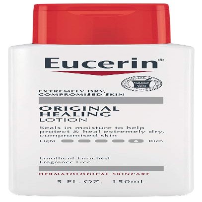 Eucerin Original Healing Lotion - Fragrance Free, Rich Lotion for Extremely Dry Skin - 5 Fl. Oz. Bottle