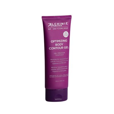 Alchimie Forever Optimizing Body Contour Gel  Cellulite Treatment & Firming Gel with Caffeine, Mat, Guarana & Ginger  Body Tightening Cream for Thighs, Hips, Butt  Vegan & Paraben-Free  8 fl oz