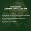 Clubman Moustache Wax Neutral 0.50 Oz (Pack of 10) view 3