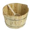 ALFI brand AB6604 15-Inch Solid Cedar Wood Foot Soaking Barrel Bucket with Matching Spoon view 1