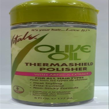 Vitale Vitale olive oil thermashield polisher 6 fluid ounce, Blue, 6 Fl Ounce