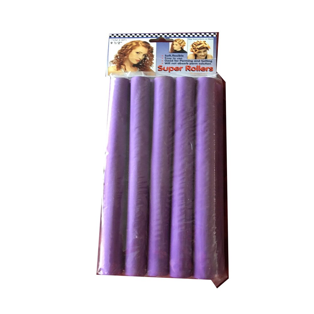 Long Super Rollers - Purple