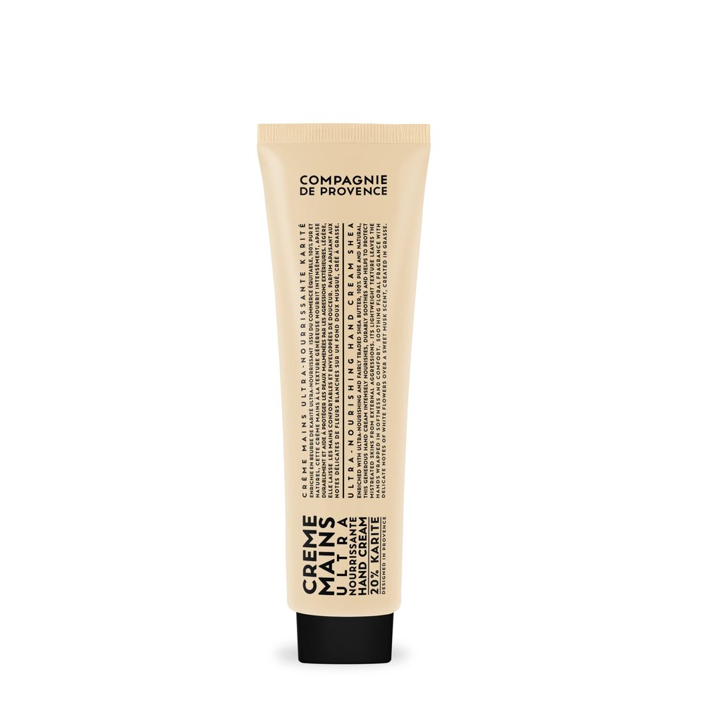 Compagnie de Provence Nourishing Hand Cream, Karite (Shea Butter), 3.4 Fl Oz Tube