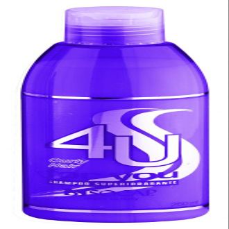 4U Hydrating Shampoo For Curly Hair, By SOCAPUSA, Made in Italy
