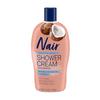 Nair Sensitive Formula Shower Cream Hair Remover with Coconut Oil and Vitamin E, 12.6oz view 1