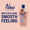 Nair Sensitive Formula Shower Cream Hair Remover with Coconut Oil and Vitamin E, 12.6oz view 3
