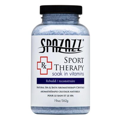 Spazazz SPZ-607 RX Sport Therapy Rebuild Crystals Container, 19 oz