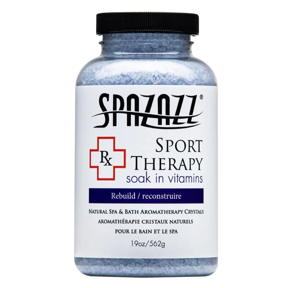 Spazazz SPZ-607 RX Sport Therapy Rebuild Crystals Container, 19 oz
