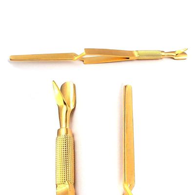 C-Curve Nail Pinching Tool Magic Wand Acrylic Gel Tips Multi-Function Young Gold (DDP Brand)
