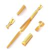 DDP Acrylic Nail Pincher Tool Multi Function Cuticle Pusher TWEEZER Magic Wand Gold view 1