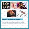 DDP Acrylic Nail Pincher Tool Multi Function Cuticle Pusher TWEEZER Magic Wand Gold view 2