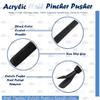 DDP C-Curve Nail Pinching Tool Magic Wand Acrylic Gel Tips Multi-Function Young Black Color view 4