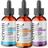 artnaturals Anti-Aging-Set with Vitamin-C Retinol and Hyaluronic-Acid - (3 x 1 Fl Oz / 30ml) Serum for Anti Wrinkle and Dark Circle Remover  All Natural and Moisturizing view 1