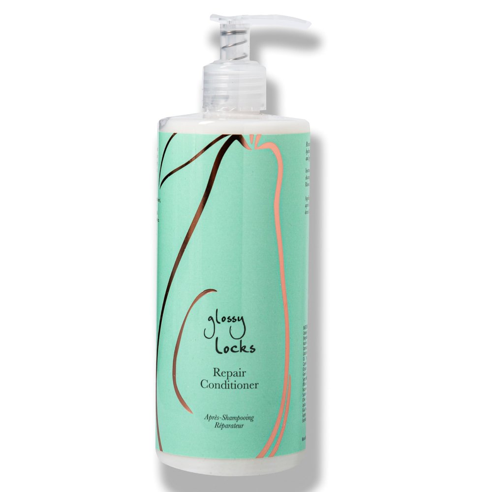 100% PURE Glossy Locks Repair Conditioner Cream Moisture Restore & Nourishing Deep Conditioning Treatment for Dry Damaged Hair Super Nutrient Hydration Boost for Women & Men - 13.5 Fl Oz