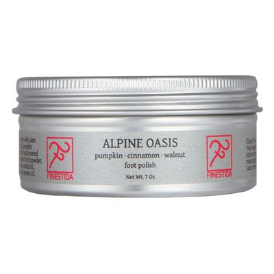 Finestida Alpine Oasis sensuelle foot polish with cinnamon and coconut