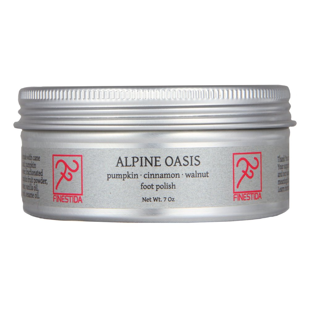 Finestida Alpine Oasis sensuelle foot polish with cinnamon and coconut