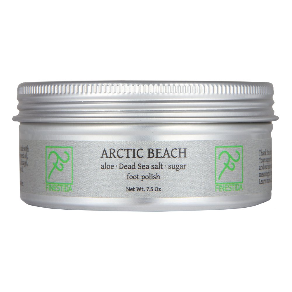 Finestida Arctic Beach harmonie foot polish with aloe and Dead Sea salt