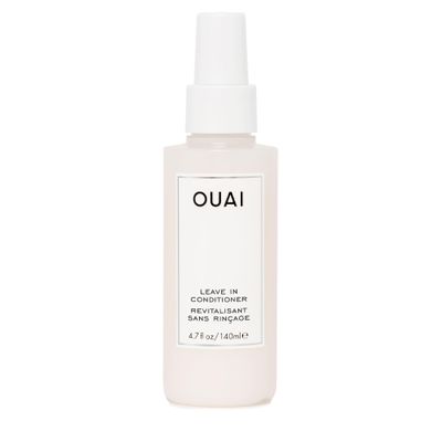 OUAI Leave In Conditioner & Heat Protectant for Hair - Prep Hair for Styling or Use as Detangling Spray to Fight Frizz & Flyaways - No Parabens, Sulfates or Phthalates (4.7 oz)