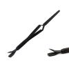OdontoMed2011 C-curve Nail Pinching Tool Magic Wand Multi-function Color (Black) Cuticle Pusher Tweezer Nail Art Pincher Tool Stainless Steel Dual-end False Nail Shaping Tweezers Manicure Tools view 1