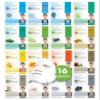 DERMAL Made in Korea Facial Mask  20+ Years of Trusted K-Beauty, Premium Quality vs. Generic Chinese Masks, Best Value Sheet Mask for Daily Skincare  16 Combo Pack A view 1