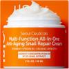 SeoulCeuticals Snail Mucin Moisturizer 97.5% - Korean Skin Care Snail Repair Cream - Day & Night Anti Aging K Beauty Skincare Cruelty Free 2oz view 1