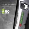 Remington F5 Power Series Foil Shaver, Electric Razor for Men, Cordless Rechargeable with Pop Up Trimmer, Pivot & FlexFoil Technology, Lightweight Handheld Design, Black view 4