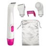 Remington Smooth & Silky Body & Bikini Kit, Cordless bikini trimmer and shaver for women, Waterproof for grooming in the shower, White/Pink view 1