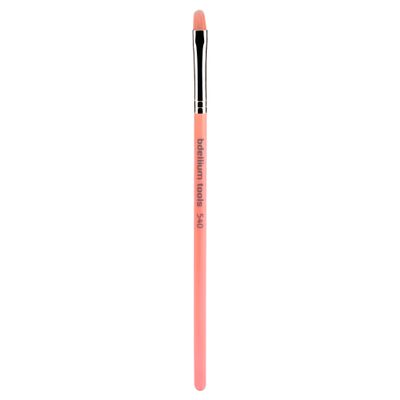 Bdellium Tools Professional Makeup Brush - Pink Bambu Series 540 Precision Liner - With Soft Synthetic Fibers, For Precise Lip Definition (Pink, 1pc)