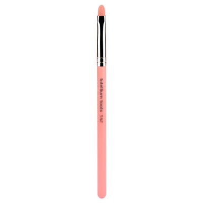 Bdellium Tools Professional Makeup Brush - Pink Bambu Series 542 Bold Lip - With Soft Synthetic Fibers, For Lip Application (Pink, 1pc)