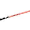 Bdellium Tools Professional Makeup Brush - Pink Bambu Series 714 Flat Eye Definer - With Soft Synthetic Fibers, For Eye Definition (Pink, 1pc) view 3