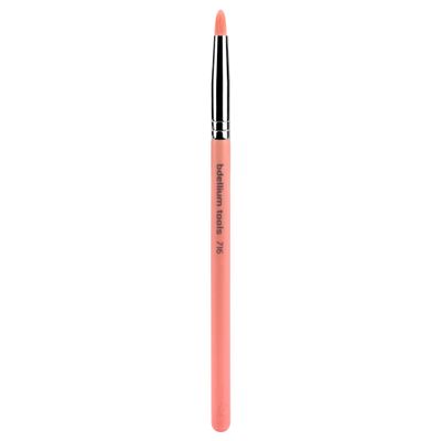 Bdellium Tools Professional Makeup Brush - Pink Bambu Series 716 Smoky Eyeliner - With Soft Synthetic Fibers, For Thick Lining (Pink, 1pc)