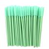 KOLIGHT Pack of 1000pcs Colorful Disposable Mascara Brush Silicone Head Wands Applicator Makeup Eye Lash Brush Kits (Green) view 1