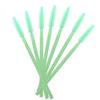KOLIGHT Pack of 1000pcs Colorful Disposable Mascara Brush Silicone Head Wands Applicator Makeup Eye Lash Brush Kits (Green) view 2