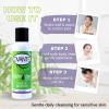 Ovante Demodex Mite Eliminating Face Wash & Make Up Remover With Tea Tree Oil For Human With Demodex Mite, Rosacea, Blepharitis, Itchy Eyelids & Lashes - 4.0 oz view 3