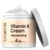 Coera Vitamin K Cream 4 oz | Premium Formula for Bruises, Spider Veins, Dark Circles, Broken Capillaries, Eyes, and Face | Paraben and SLS Free view 1